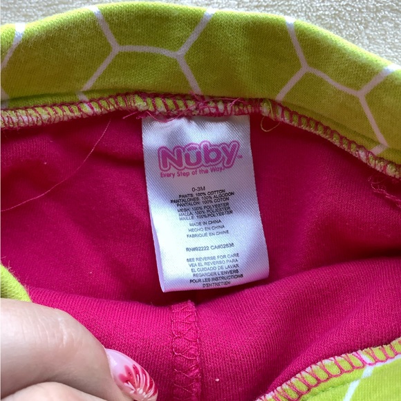 Nuby Girls Pants with Tutu 0M to 3M 0-3M - Picture 2 of 3